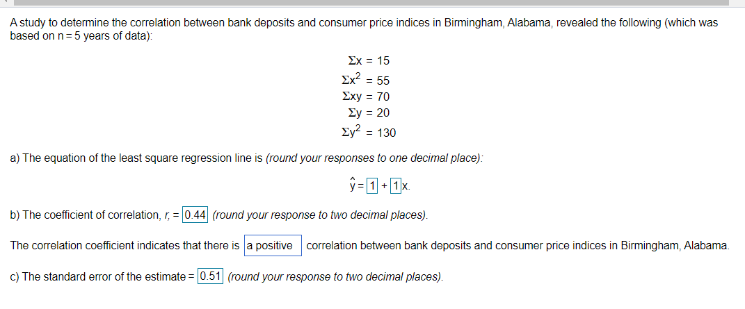 PLEASE USE EXCEL TO SOLVE A study to determine