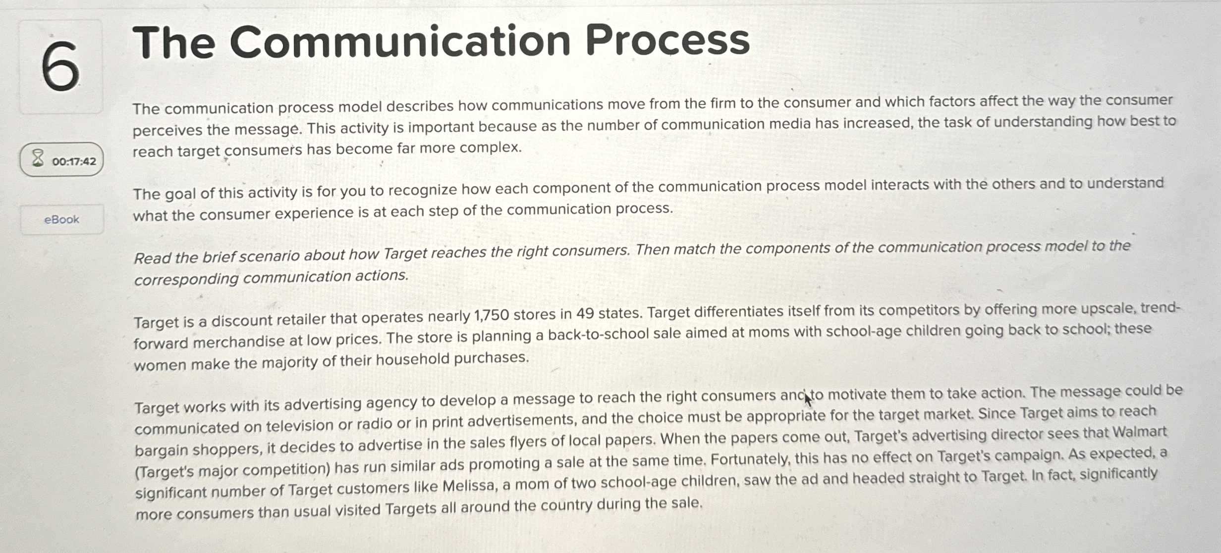 6 The Communication Process 8 0 0 . 1 7 : 4 2 The