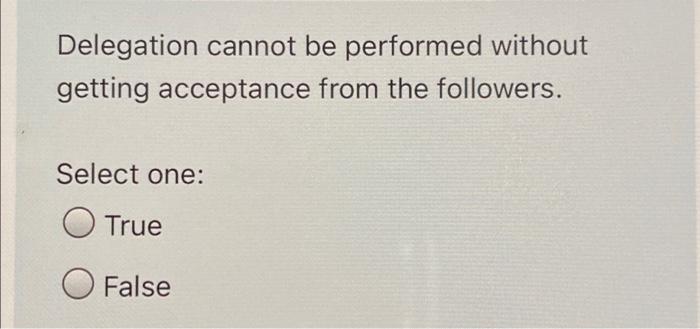 Delegation cannot be performed without getting