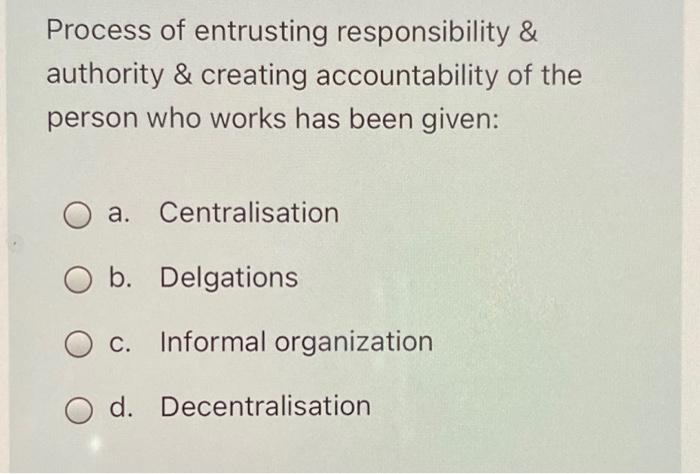 Delegation cannot be performed without getting