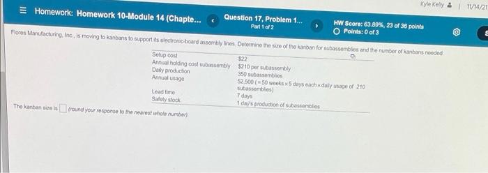 Kyle Kely 1114/21 Homework: Homework 10-Module 14