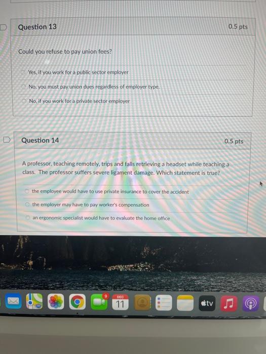 Can i get help with these two questions please?
