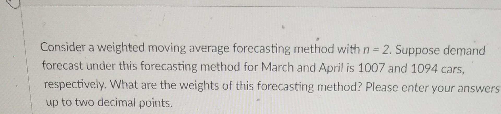 Old MathJax webview Consider a weighted moving