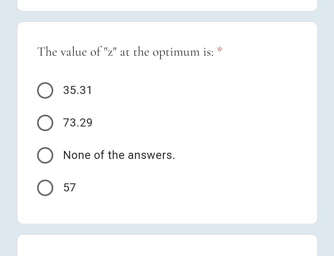 II. Graphical LP Solution Solve the following