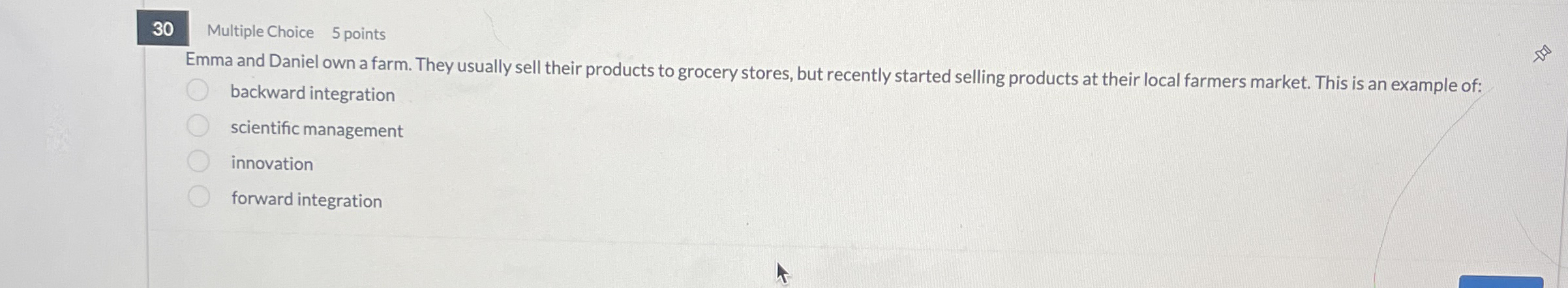 3 0 Multiple Choice 5 points Emma and Daniel own