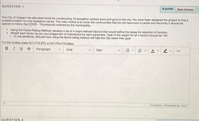 how do you solve this question? QUESTION 1 6