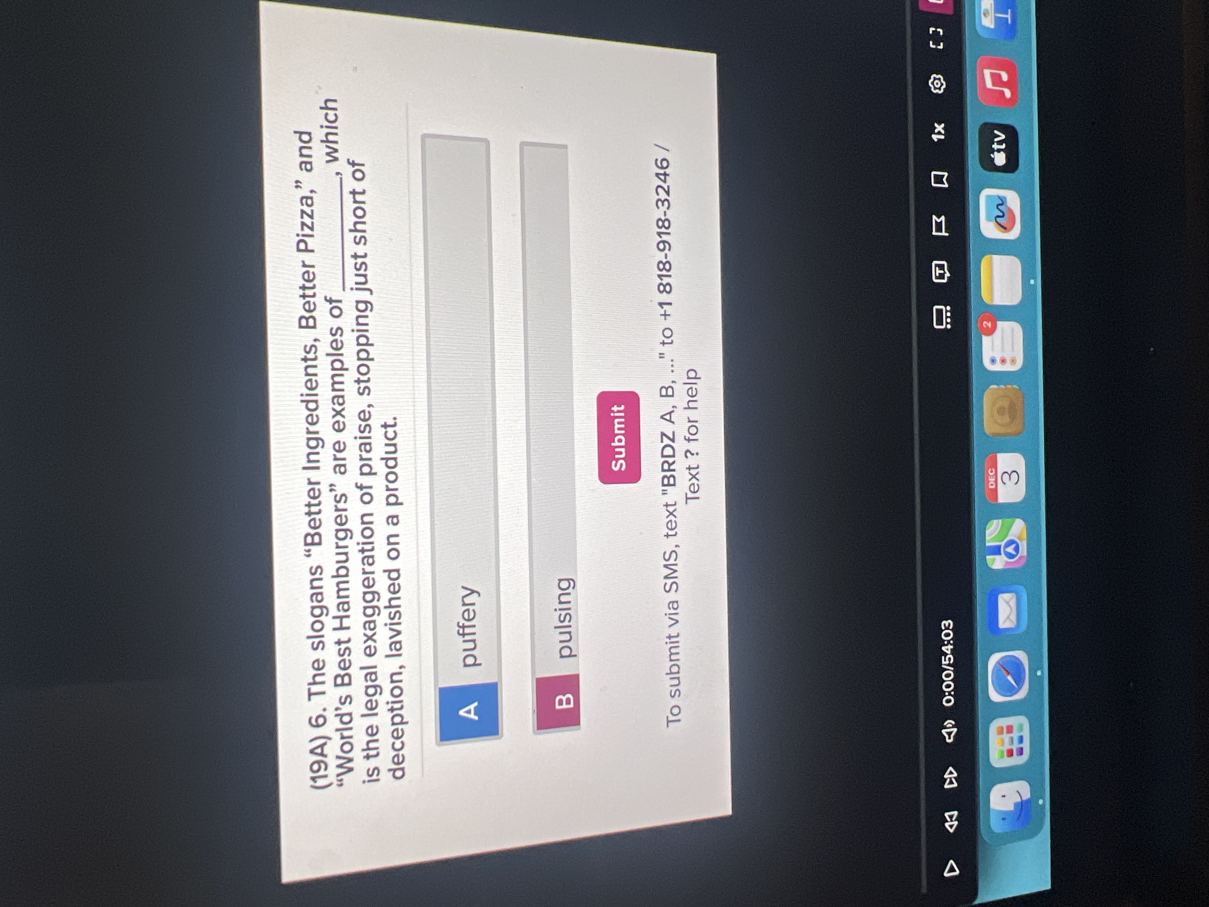 ( 1 9 A ) 6 . The slogans "Better Ingredients,