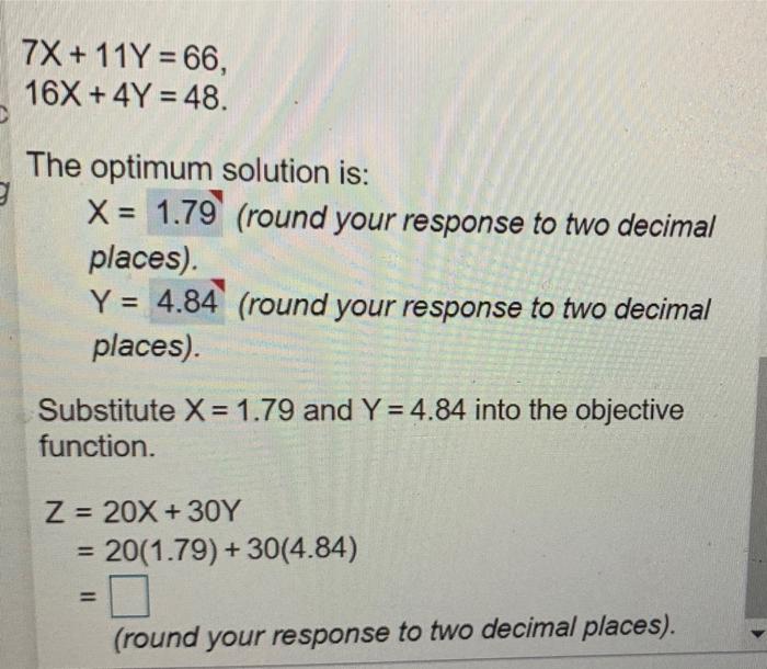 please solve, I appreciate ur help! L.P. Model: Q