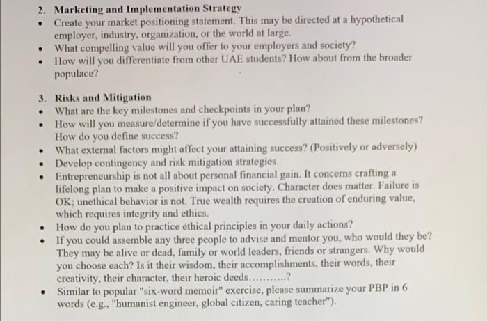 solve this by using these three goals/plan: