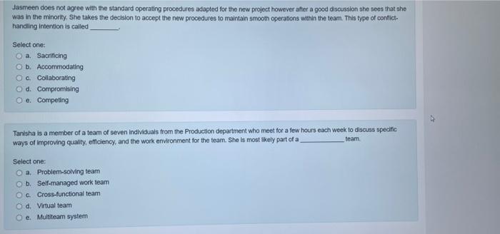 these questions are from ORGB. please answer all