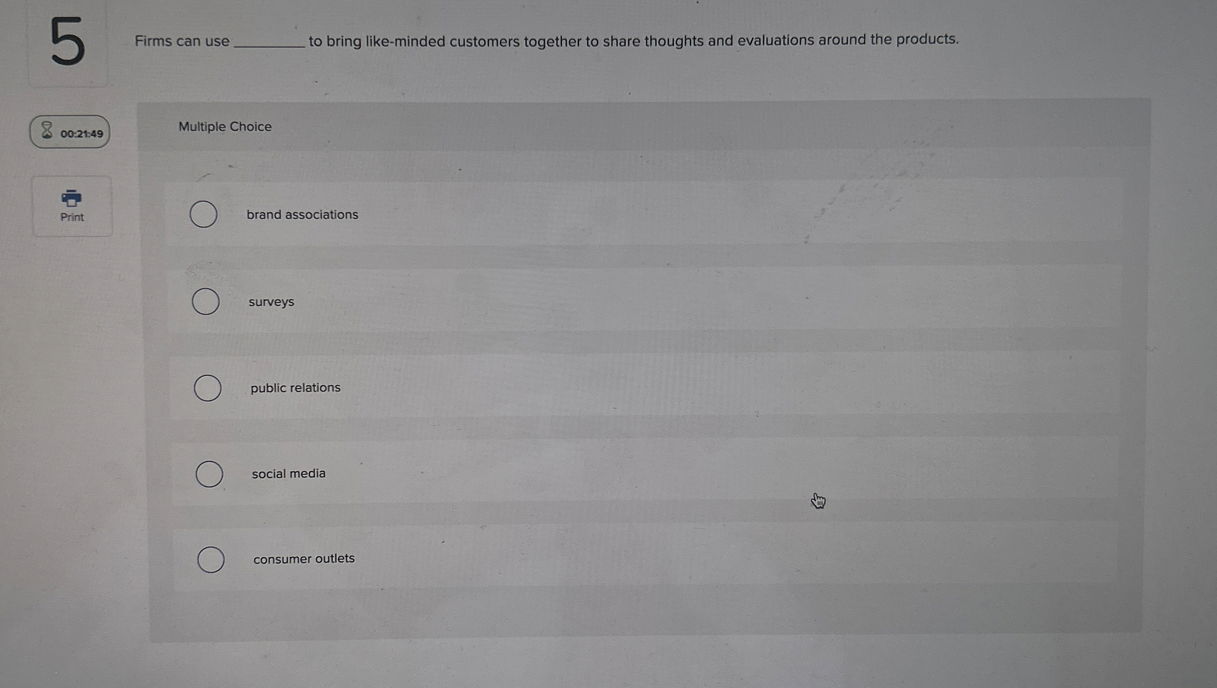Firms can use q , to bring like - minded