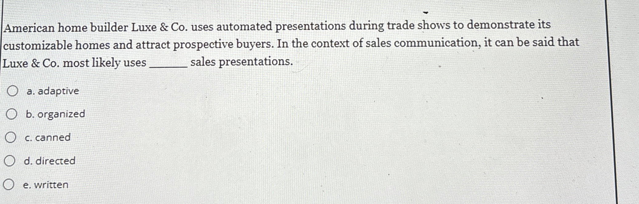 American home builder Luxe & Co . uses automated