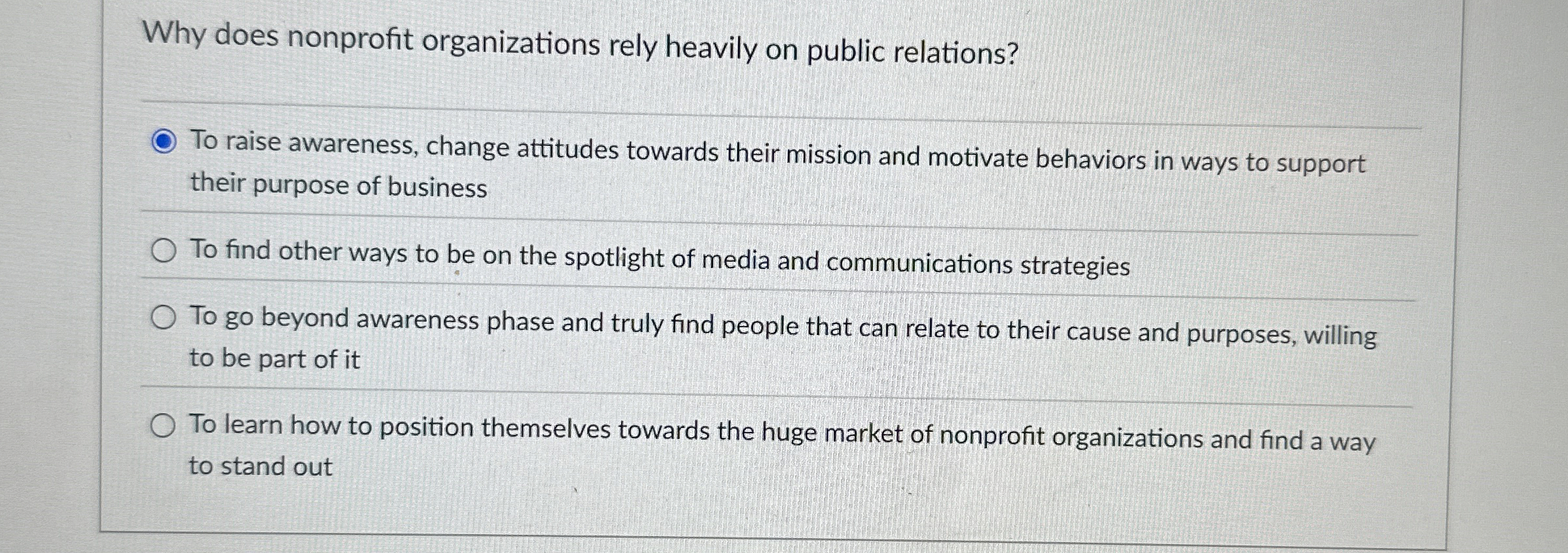 Why does nonprofit organizations rely heavily on