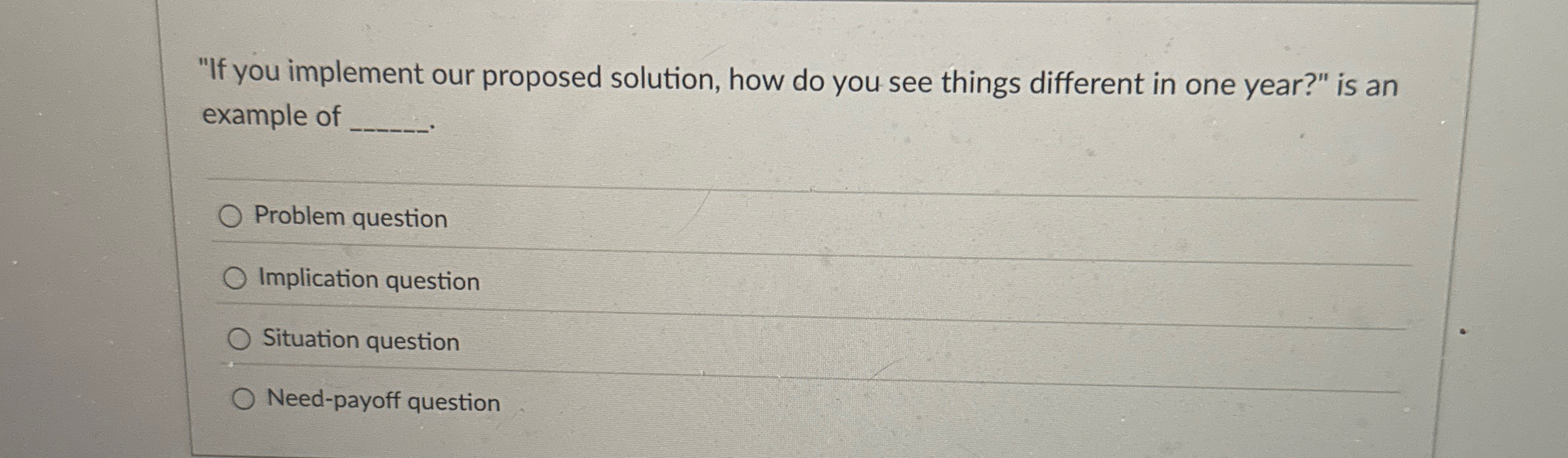 " If you implement our proposed solution, how do