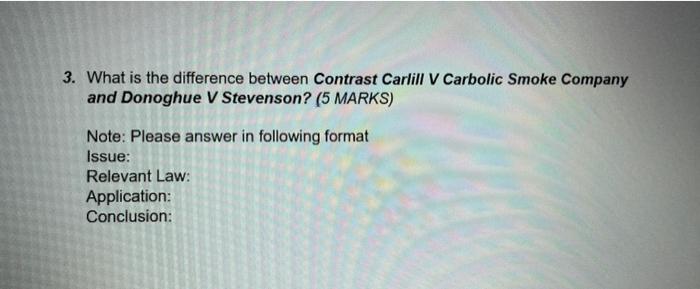 Business law question ( 5 marks ) please answer