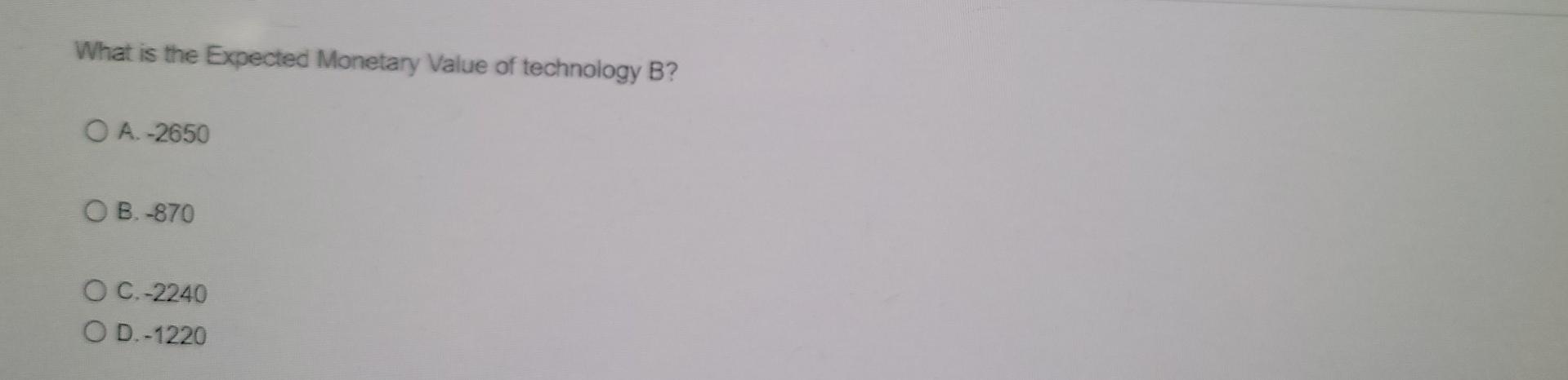 QUESTION 18 For the next 3 questions Jack is