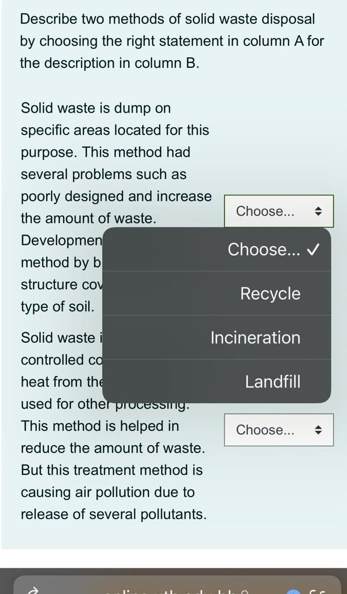 Differentiate between the causes Time left