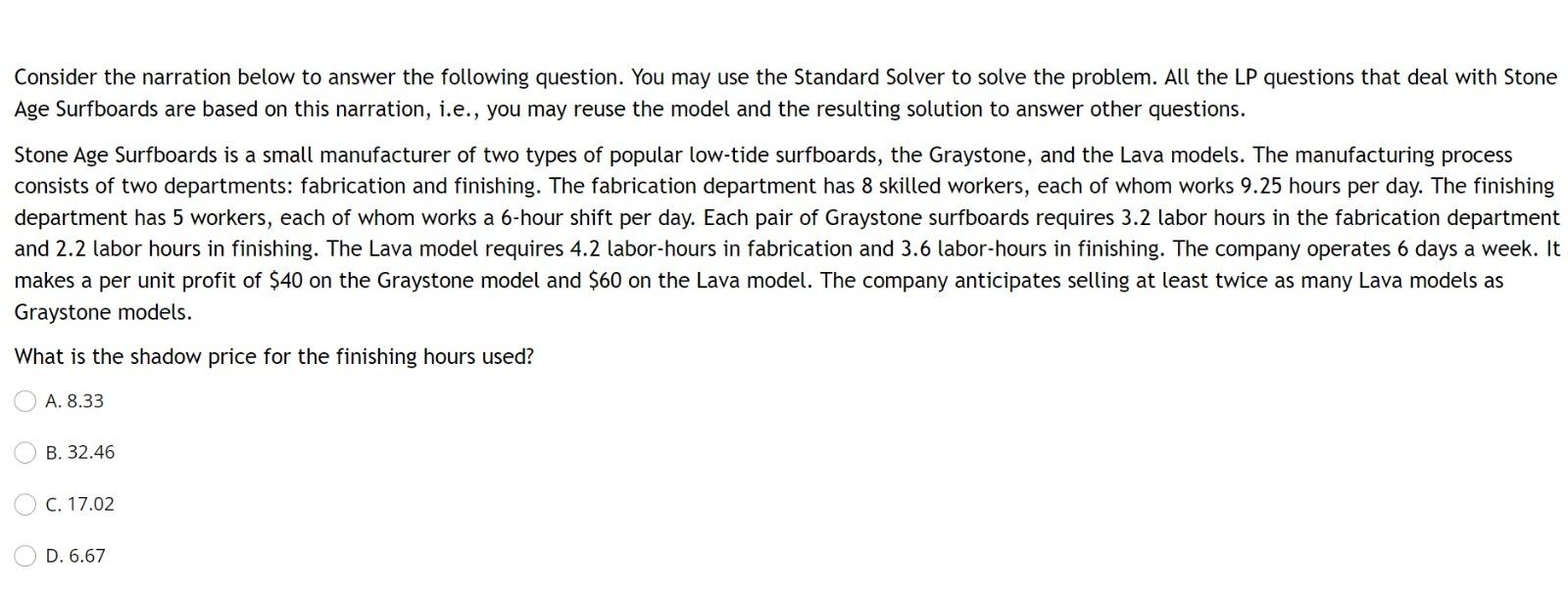 Consider the narration below to answer the