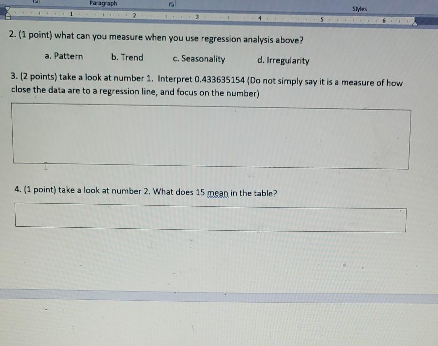 3. 6. SUMMARY OUTPUT Regression Statistics