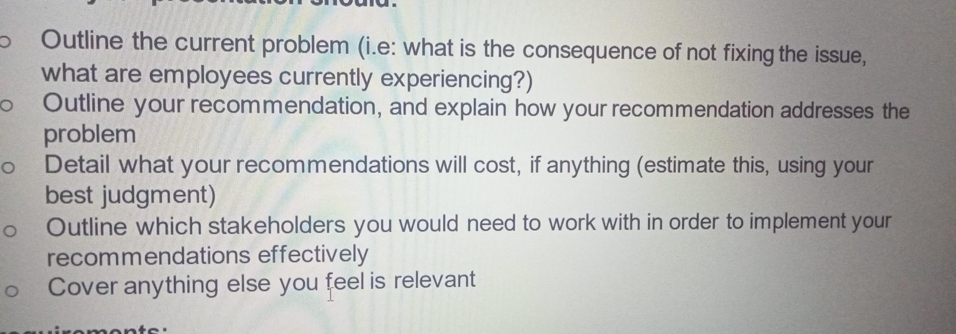 O o O 2. Pre COVID, TT's Winnipeg office offered