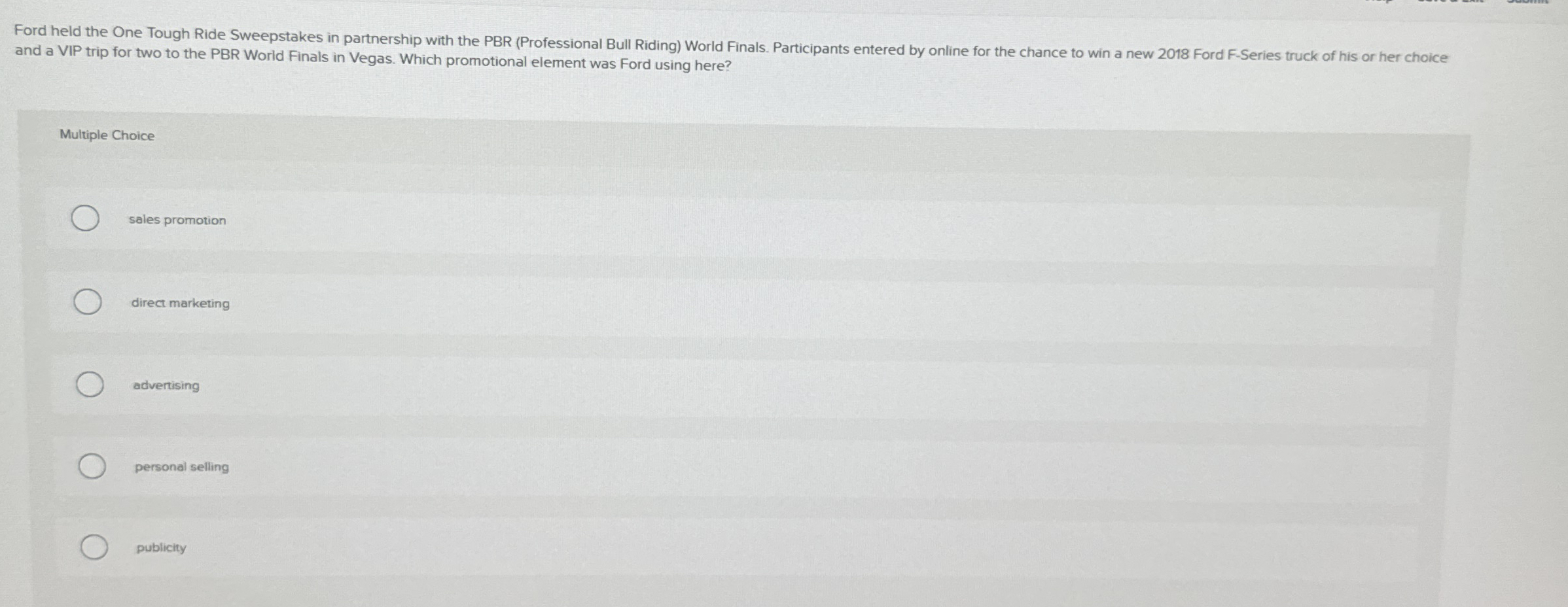 and a VIP trip for two to the PBR World Finals in