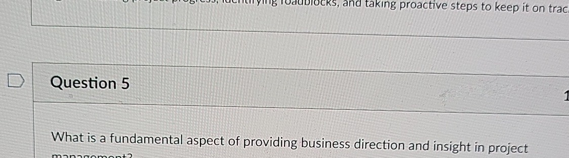 lestion 5 hat is a fundamental aspect of