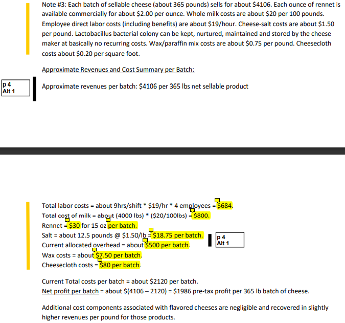 1. Am I missing any rows/ calculations for my