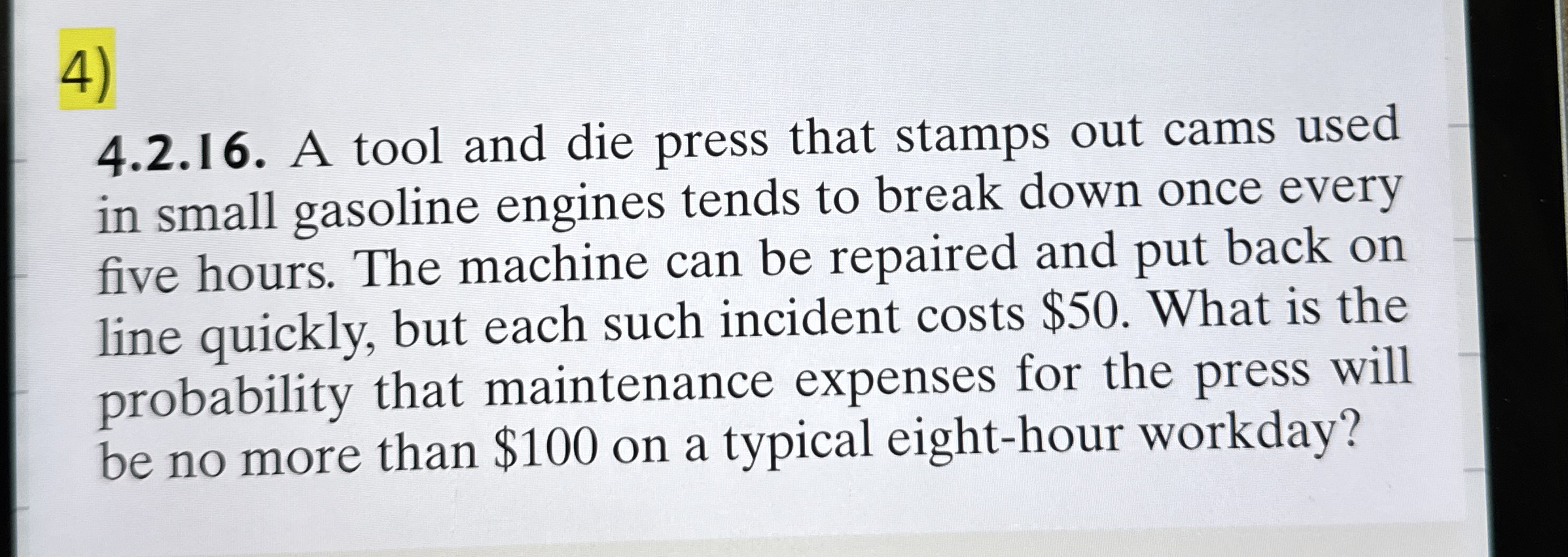 4 . 2 . 1 6 . A tool and die press that stamps