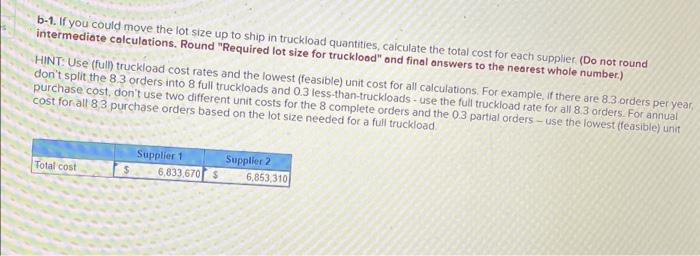 Need help with b-1! Your company assembles five