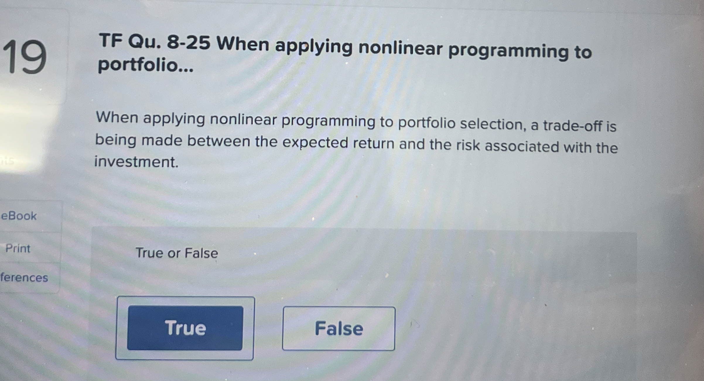 1 TF Qu . 8 - 2 5 When applying nonlinear