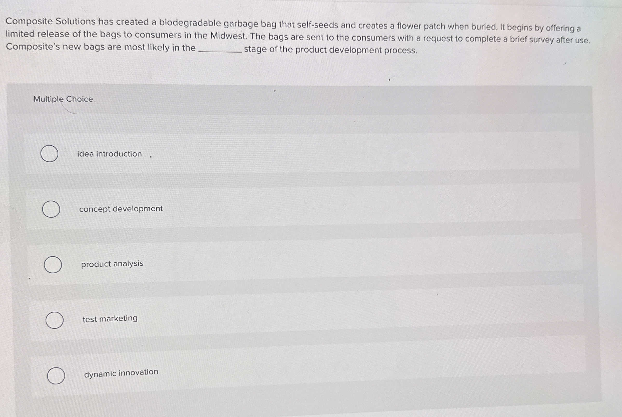 Composite Solutions has created a biodegradable