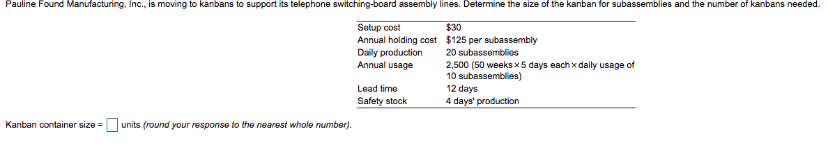 Pauline Found Manufacturing, Inc., is moving to