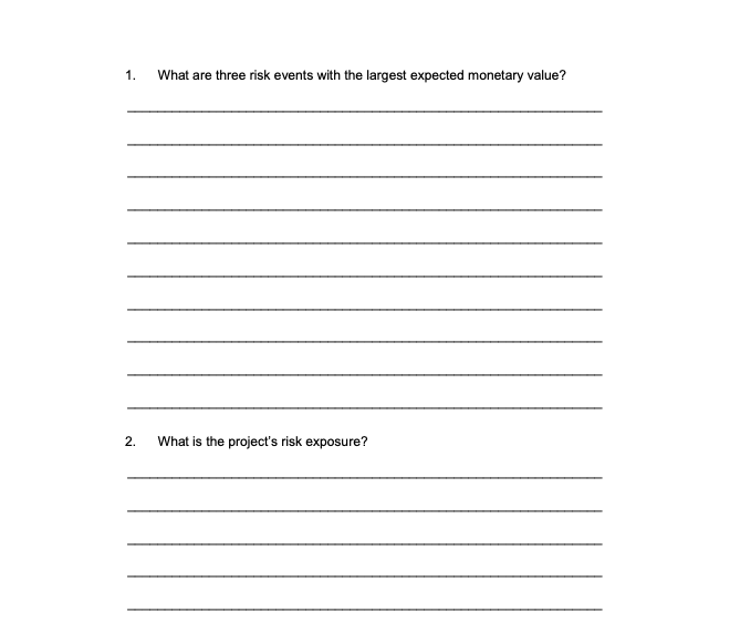 Learning Objectives Quantitative risk analysis