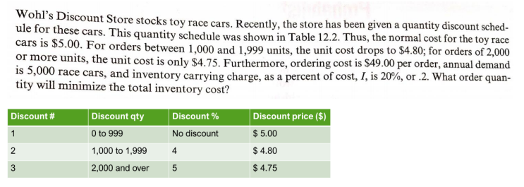 Problem 1: Read the following problem and answer