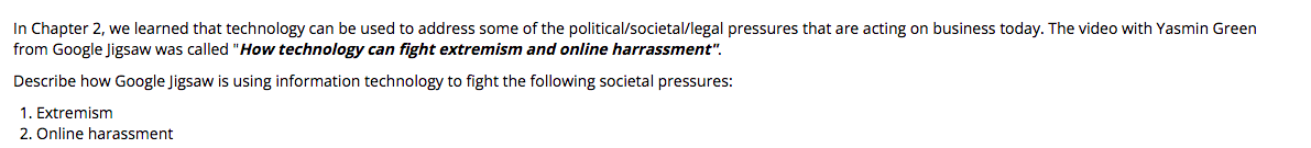 In Chapter 2, we learned that technology can be