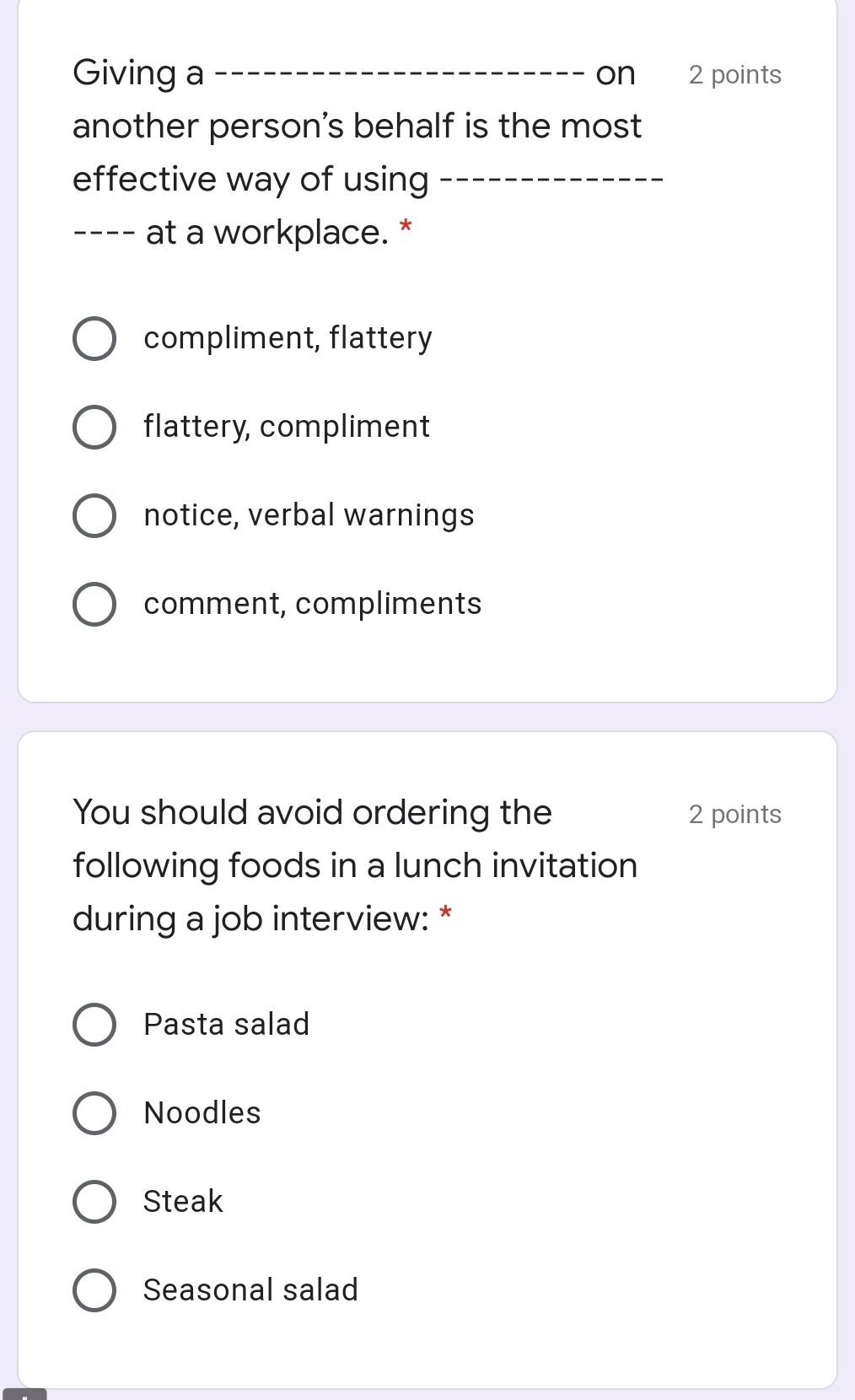 2 points While might sound negative but in fact