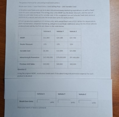 The general formal for calnuating boese evel unts