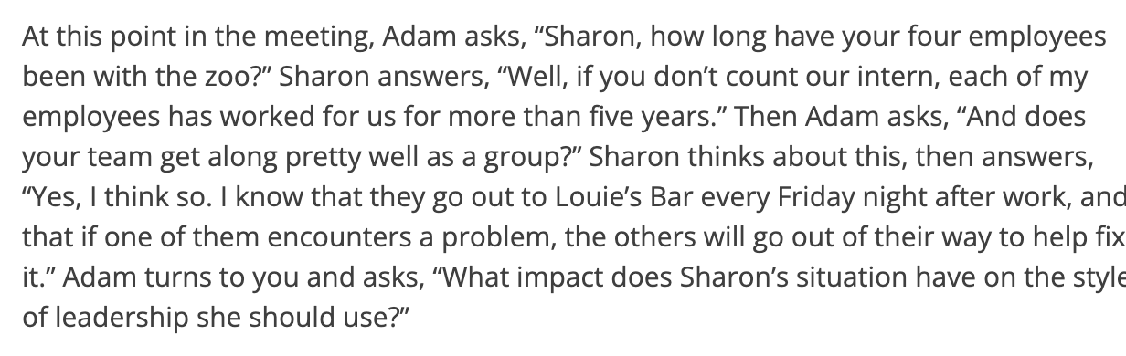 When considering the three elements of