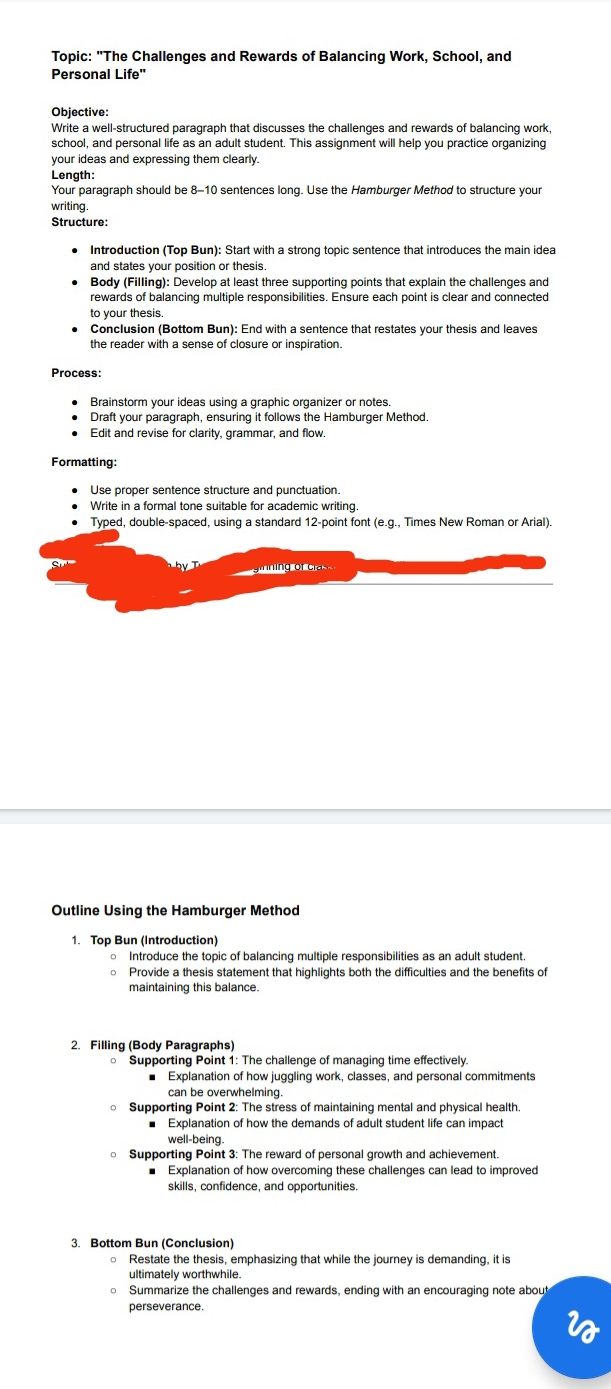 Topic: "The Challenges and Rewards of Balancing