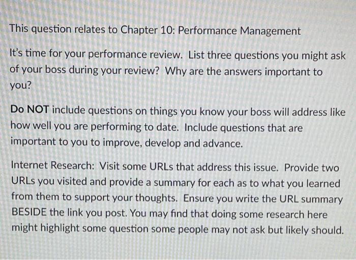 human resource management This question relates