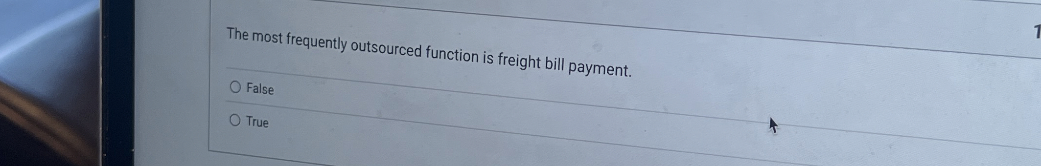 The most frequently outsourced function is