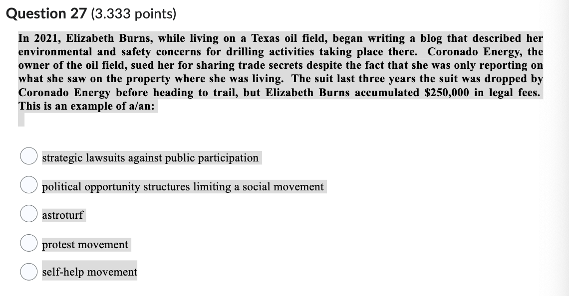 Question 2 7 ( 3 . 3 3 3 points ) In 2 0 2 1 ,