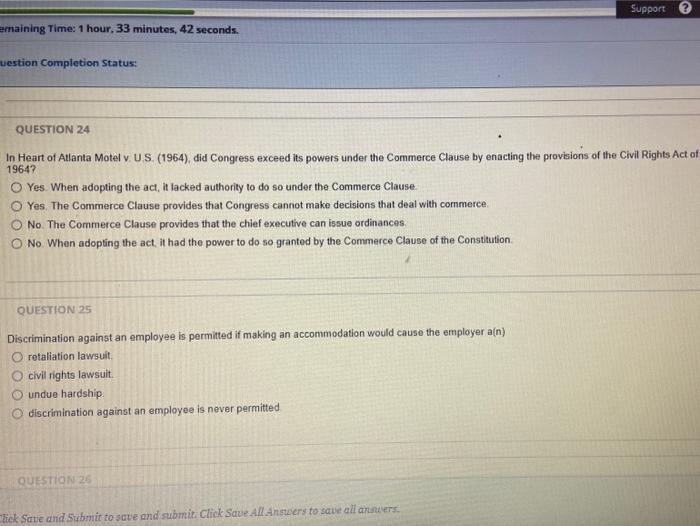 Remaining Time: 1 hour, 34 minutes, 39 seconds.