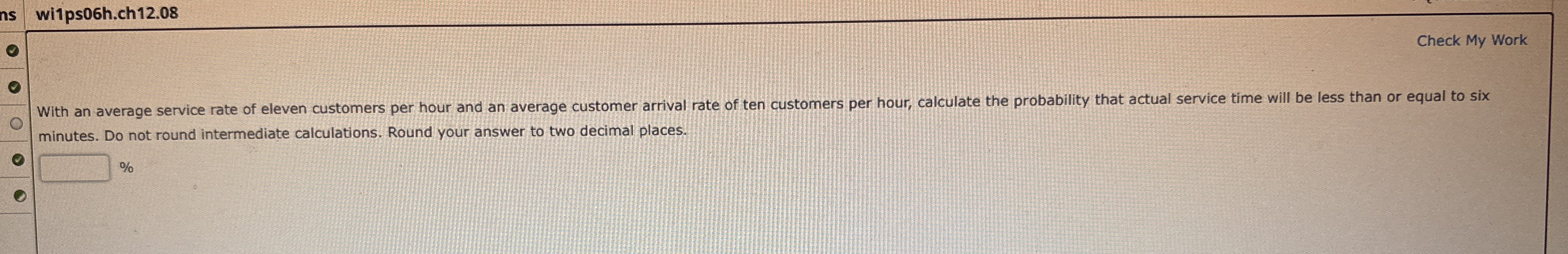 wi 1 ps 0 6 h . ch 1 2 . 0 8 Check My Work With