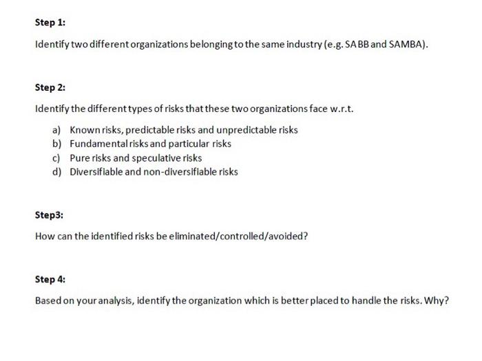 Identify and discuss whether their risk attitudes