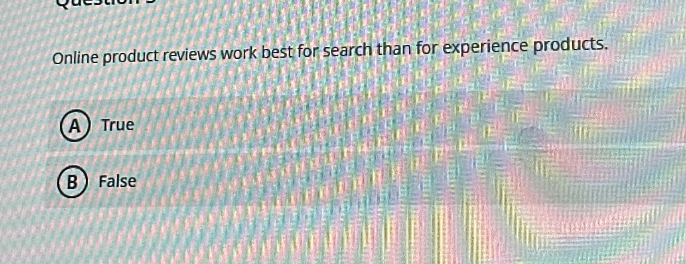 Online product reviews work best for search than