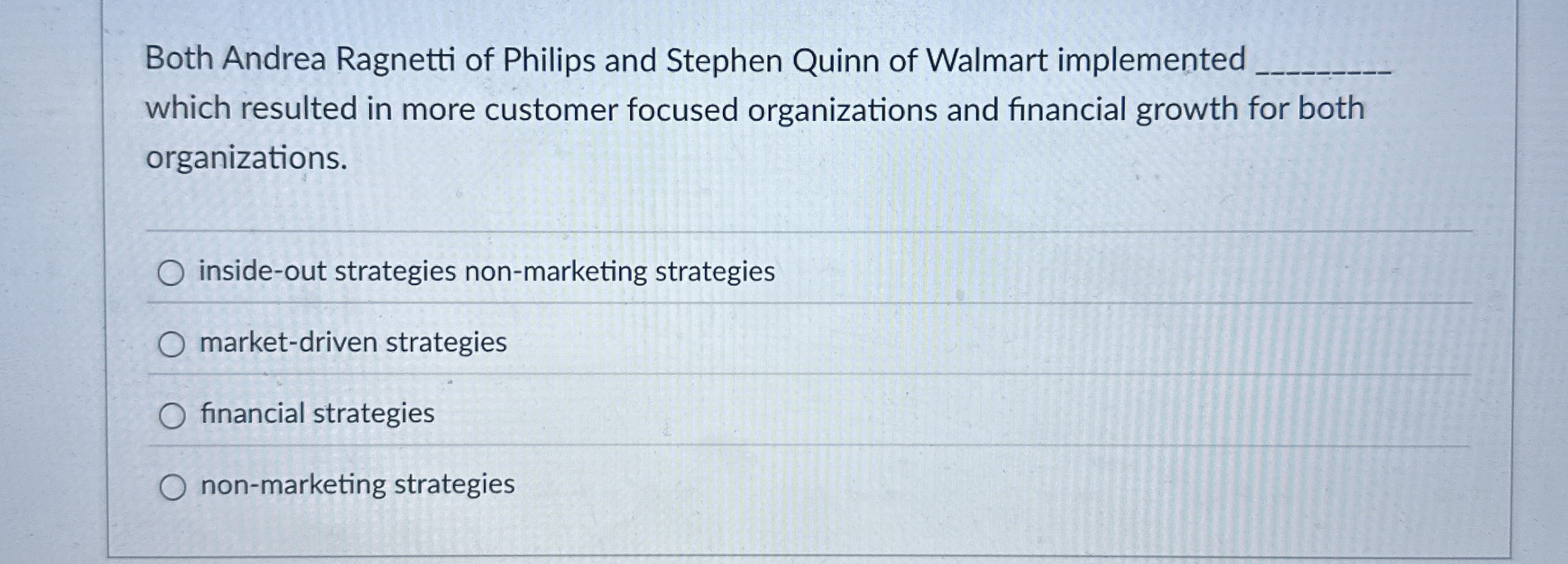 Both Andrea Ragnetti of Philips and Stephen Quinn