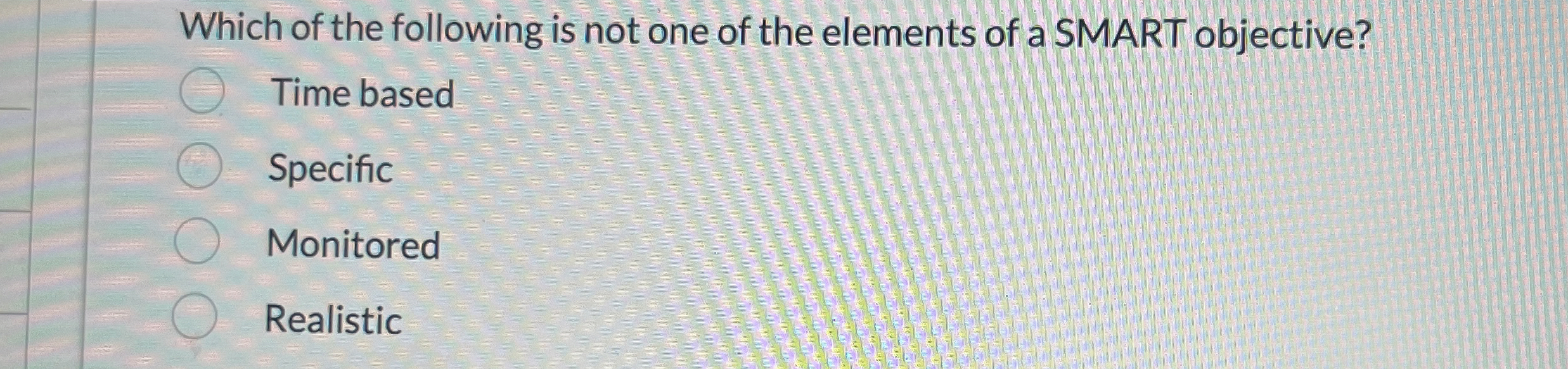 Which of the following is not one of the elements