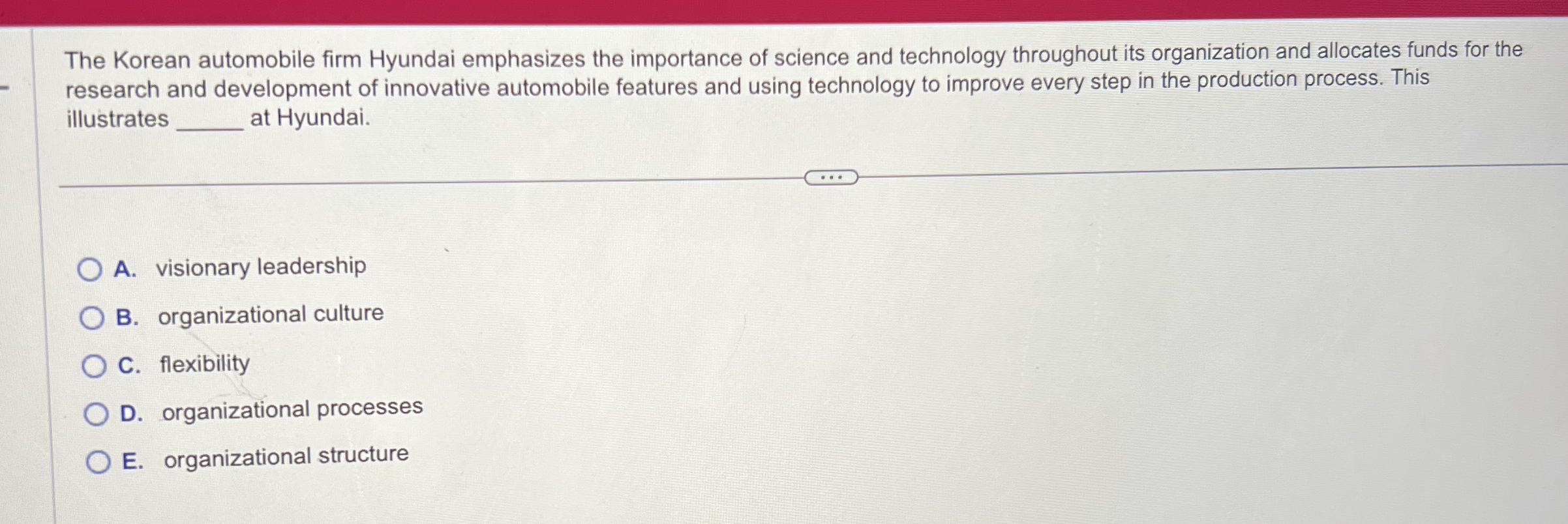 The Korean automobile firm Hyundai emphasizes the