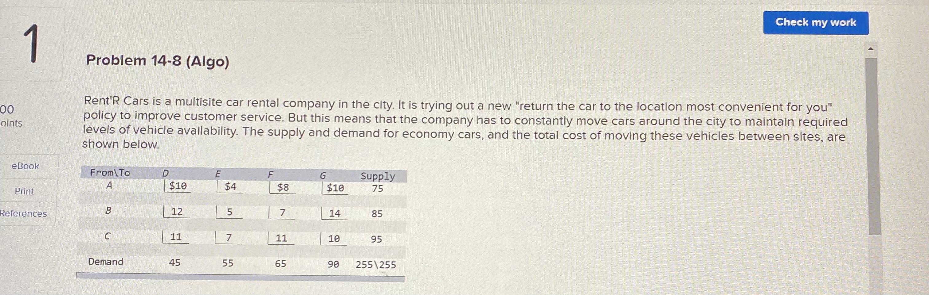 The first chart answers are correct. The second